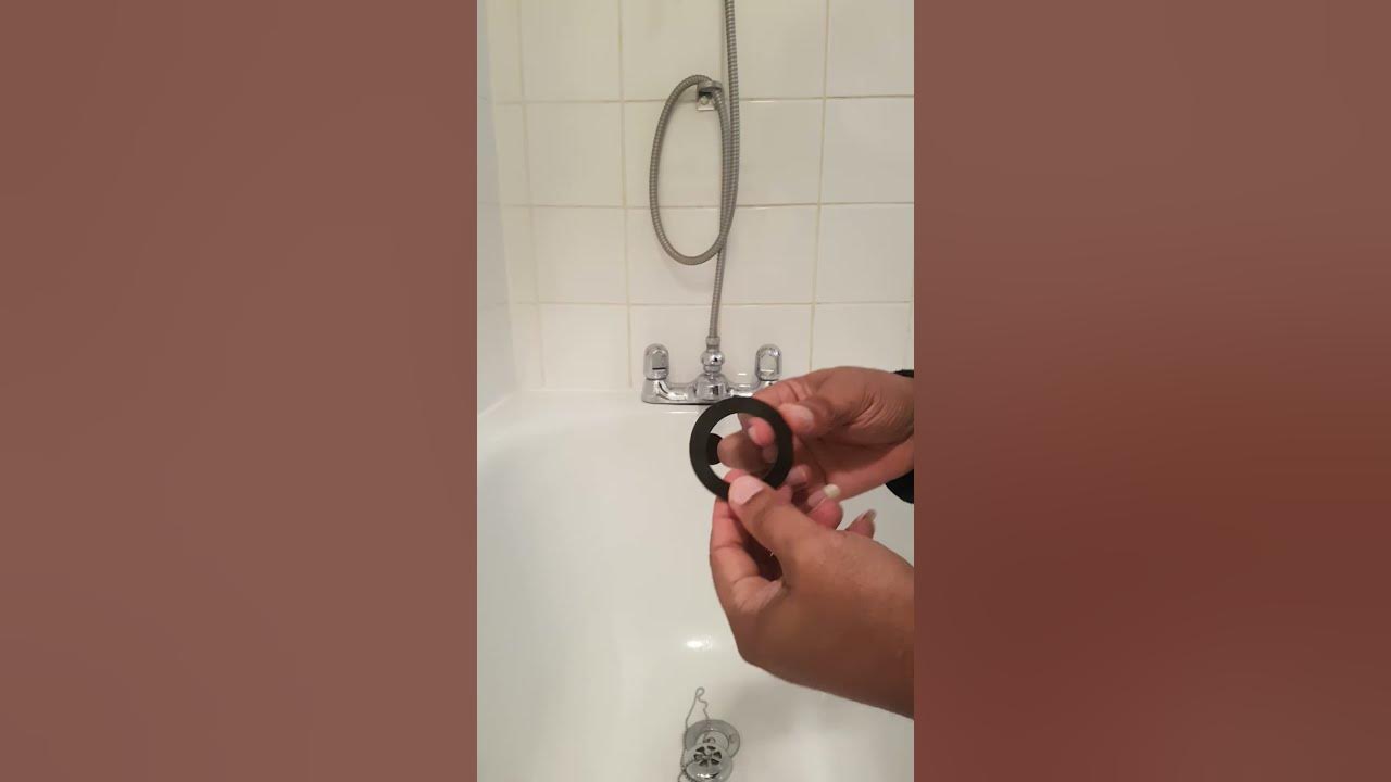 HOW TO FIX A BATHTUB OVERFLOW THAT IS LEAKING YouTube