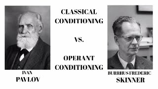 Classical Conditioning vs. Operant Conditioning Psychology