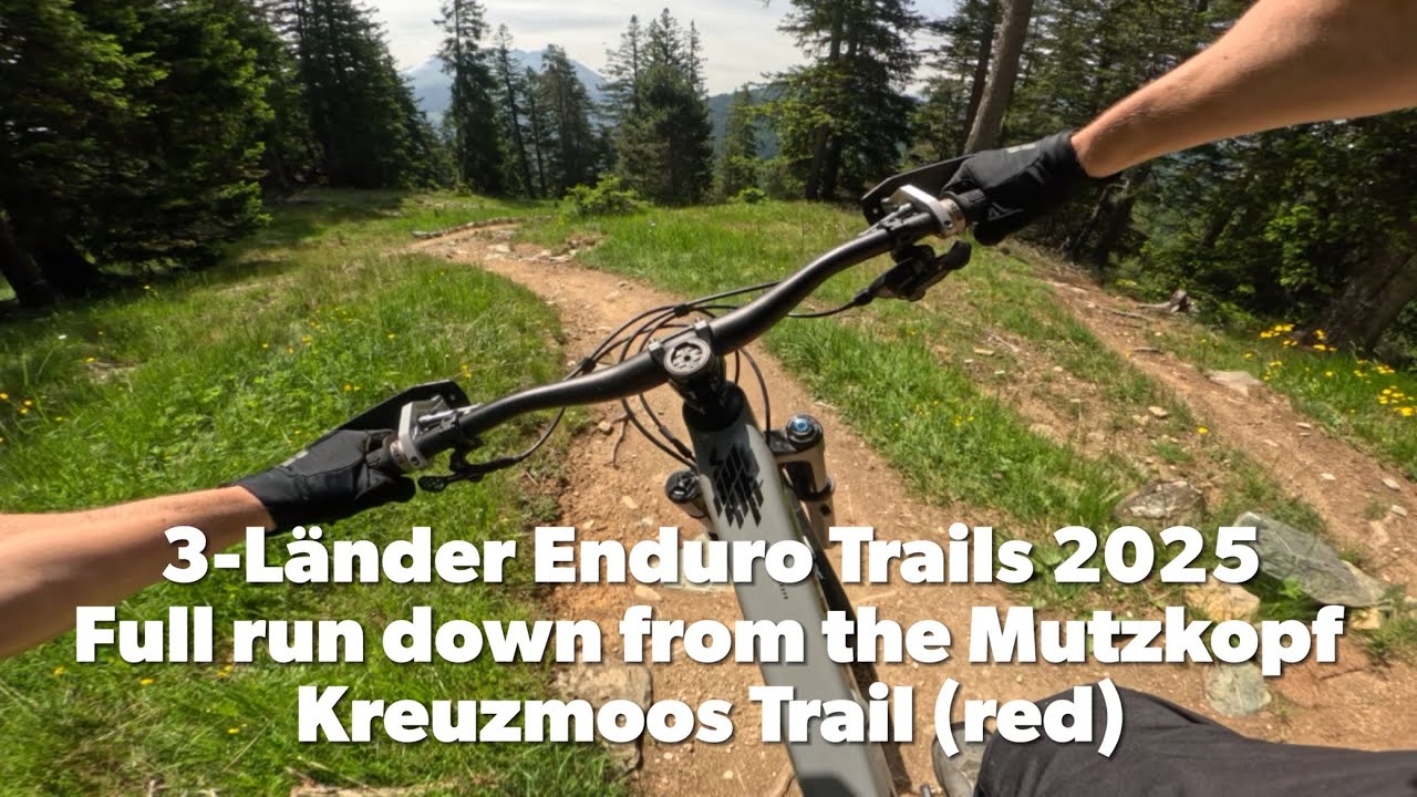 3-Länder Enduro Trails 2025 | Full run down from the Mutzkopf | GoPro Raw