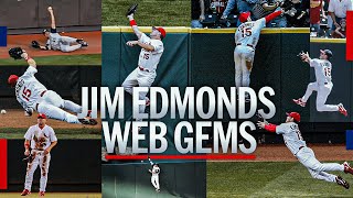 ULTIMATE Jim Edmonds web gem reel!