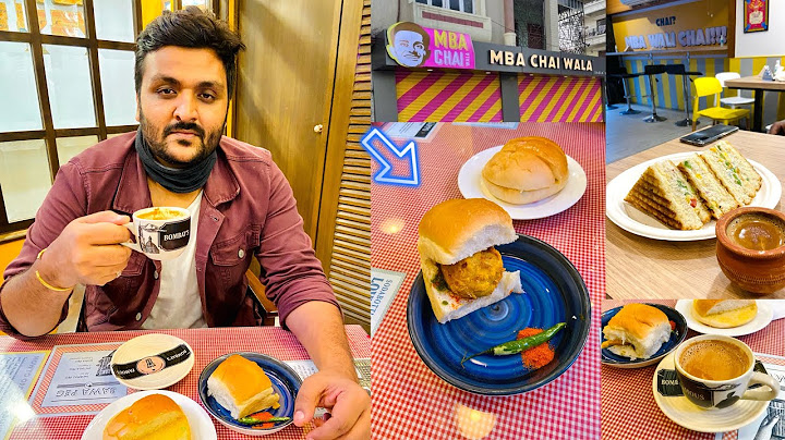 Mumbai's Vada Pav is now in Kolkata & MBA chaiwala's Chai ❤️