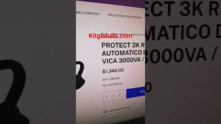 Regulador Protect 3k Vica #mexico #ultimahora #tecnologia #gadgets #hogar #fyp #trending #sheinbaum
