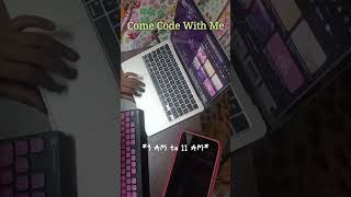 Come Code With Me #study #vlog