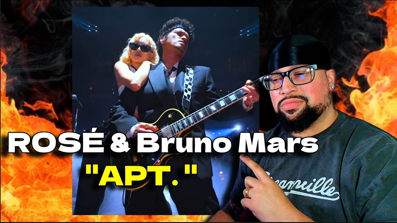 СМОТРЮ ВПЕРВЫЕ | ROSÉ & Bruno Mars - APT. (Live) | ЛУЧШИЙ ДУЭТ