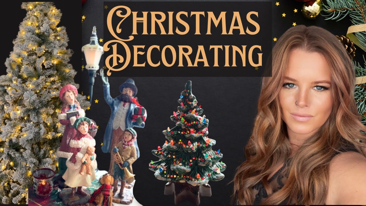 Decorate for Christmas With Me News Tree Christmas Village