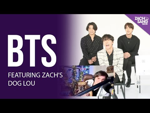 Zach's Dog Lou Crashes Our BTS Interview!