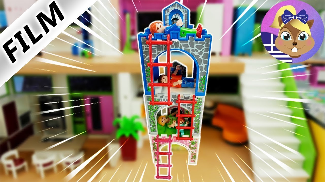 Playmobil ταινία Ελληνικά: Η τριόροφη κουκέτα του Αλέξανδρου. XXL κρεβάτι για τους φίλους του