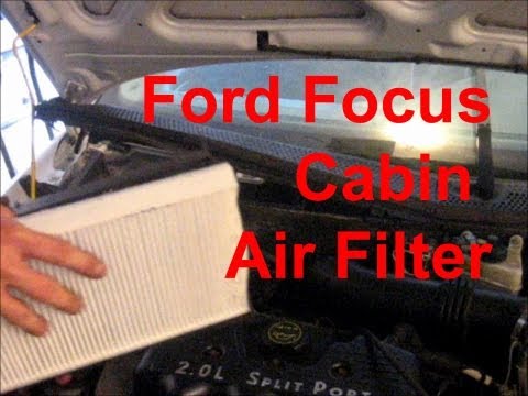 How to change cabin air filter 2010 ford fusion