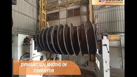 Dynamic Balancing of of Conveyor - ROADE Group