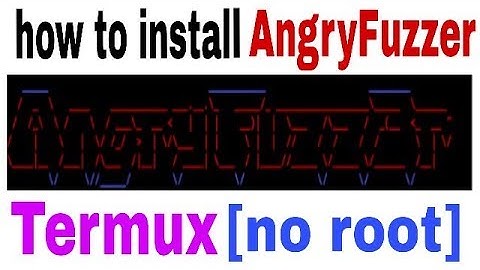Run angryFuzzer in termux | website information gathering tools|