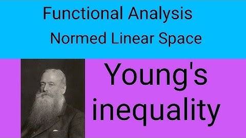 Functional Analysis| Young