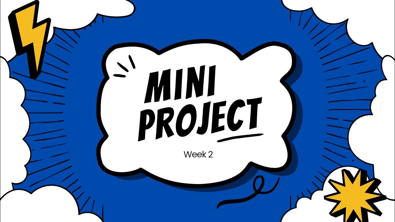 MINI PROJECT WEEK 2 - YouTube