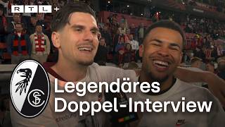 Legendäres Doppelinterview mit Matanović & Atubolu 😍 | RTL Sport Interview