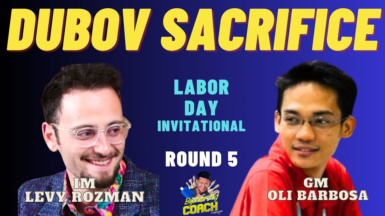 PINOY GRAND MASTER DUBOV STYLE SACRIFICE PLAY! DUROG ANG NO.1  YOUTUBER! Gothamchess vs Barbosa