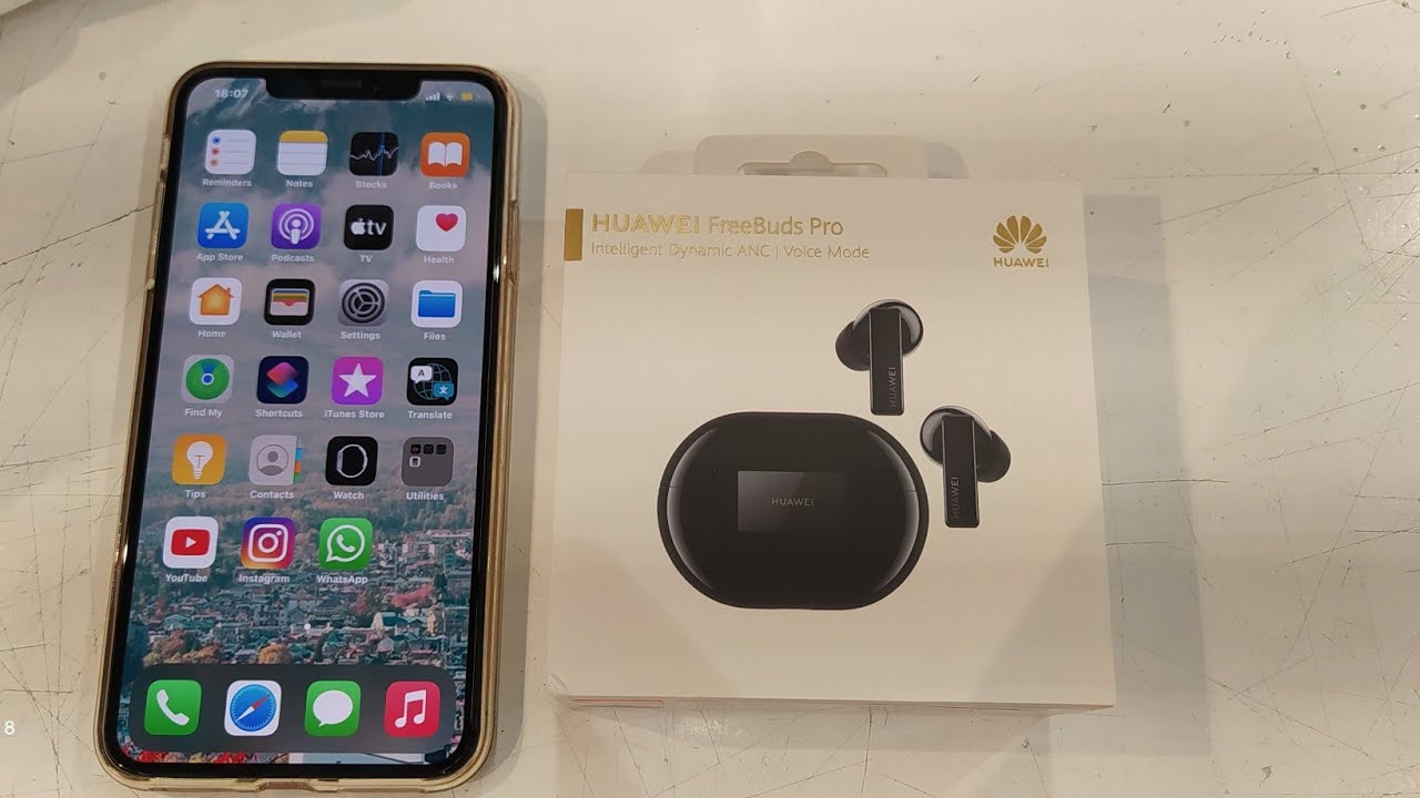 how to connect HUAWEI FREEBUDS PRO to IPHONE | SPECIFICATIONS -