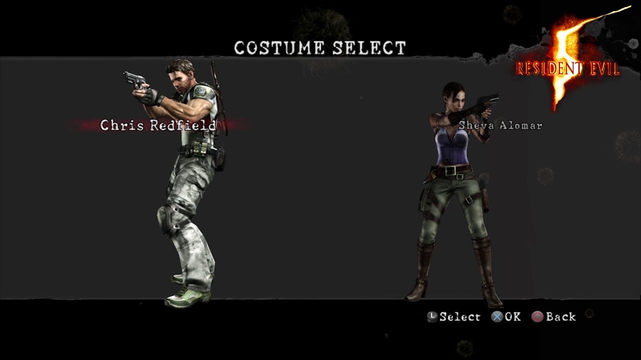See The New Resident Evil 5: Alternative Edition Costumes - Siliconera
