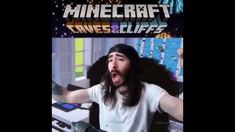 MINECRAFT CAVE UPDATE REACTION