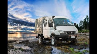 Японкий двигатель 3UZ FE c АКПП в Газ Соболь 4x4