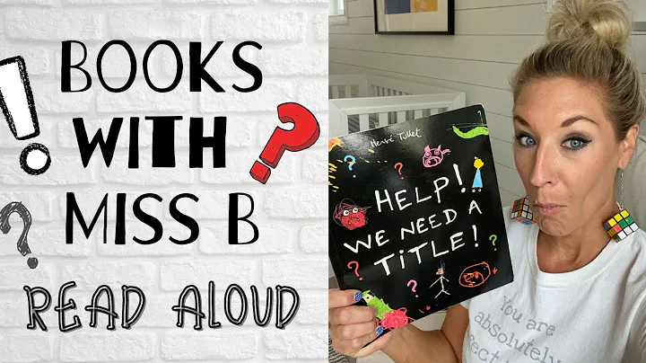 Kids Book Read Aloud | Help! We Need a Title! by Herve Tullet ❤️💛💙