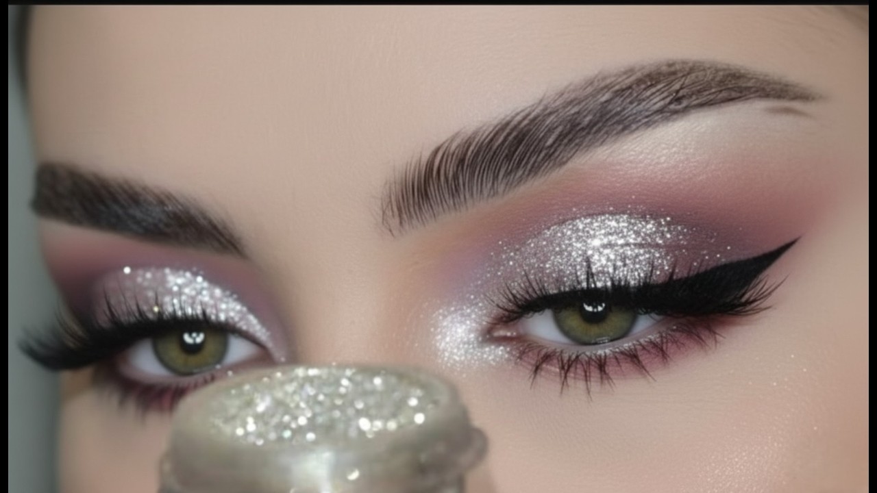 ✨مكياج بني وذهبي يناسب العيون الغائرة Brownand gold makeup