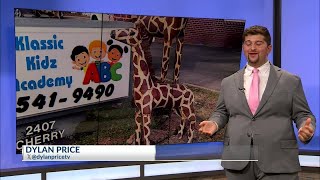 A Giraffe on the Loose Statue stolen from Pine Bluff daycare