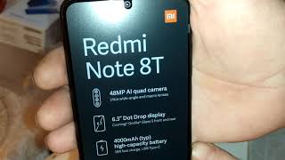 картинка: XIAOMI REDMI NOTE 8T распаковка.  Редми нот  8T