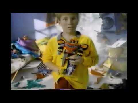 Video: 1993 Mighty Morphin Power Rangers Megazord Commercial