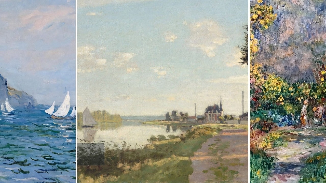 Impressionist Art TV — Silent Art Gallery · July 19 Night | Monet · Argenteuil & others