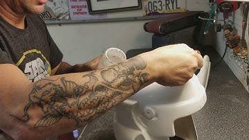 RS Props Scout helmet build part 4