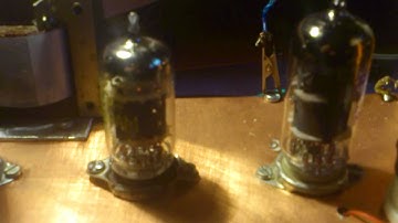 Regenerative receiver with valve tube