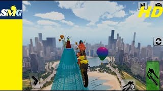 Bike Impossible Tracks Race - 3D Motorcycle Stunts | Android Gameplay screenshot 1