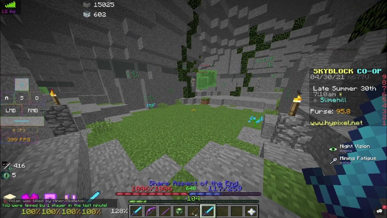 I accidentally got an exp share core (hypixel skyblock) (explained in