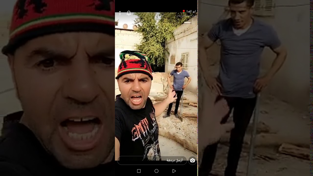 سنابات أبو الفدا وعبده والجنية يقطعوا حطب😜🔥🔥