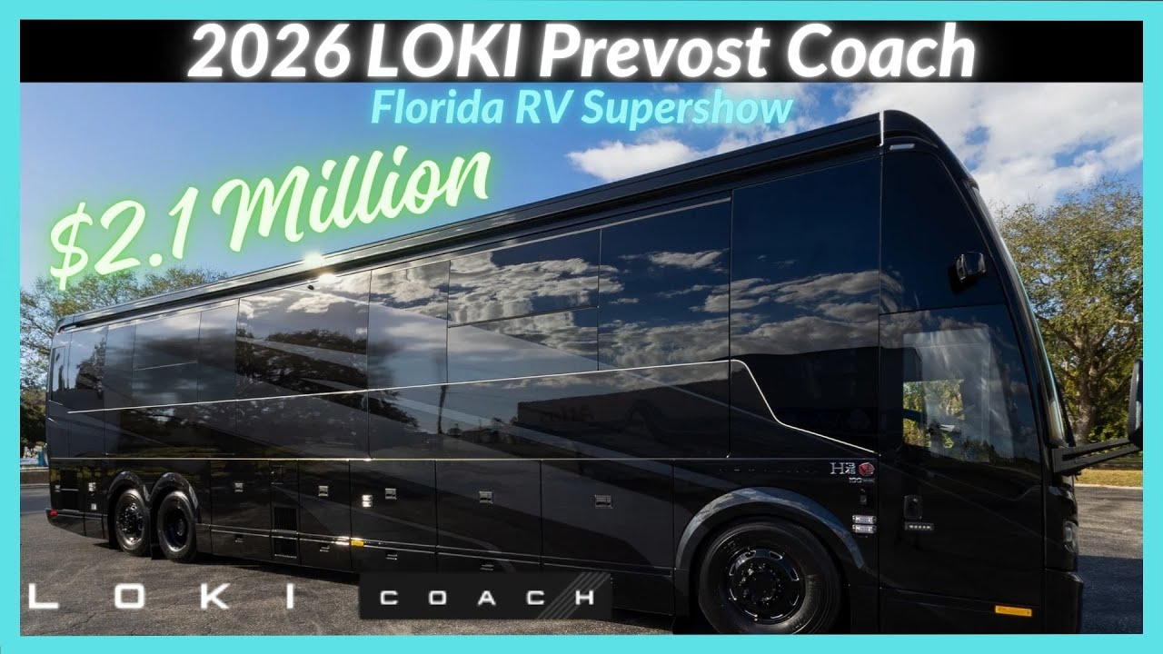 Loki Rv 2026 LOKI Prevost | 2026 Florida RV Supershow | Tampa # ...