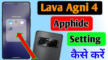 How to Hide App in lava agni 4 Mobile | lava Agni 4 Mobile me Apphide kaise kare