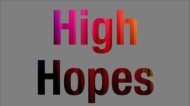 "High Hopes" Music Video