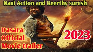 Nani dil jeet liya bhai | Dasara(Hind) Official trailer | Nani, keerthy suresh