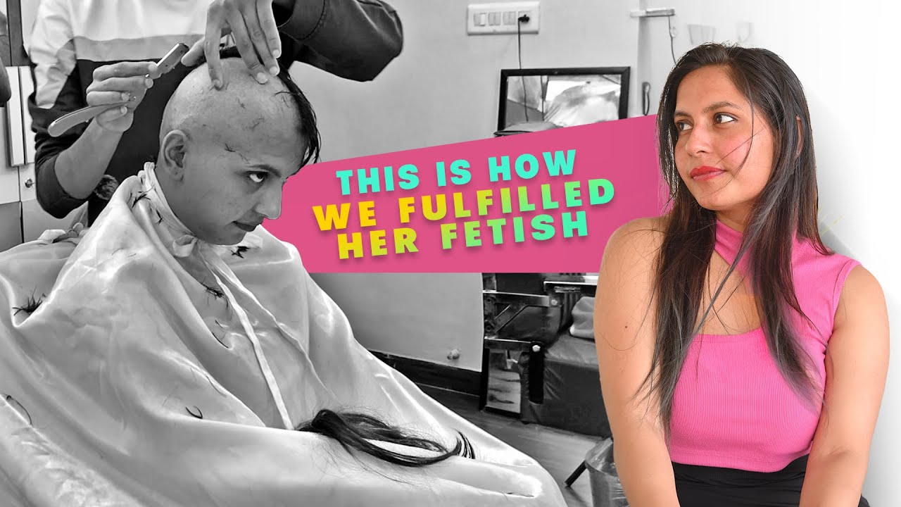 Once she sat in that chair, she surrendered herself fully to us 🪒