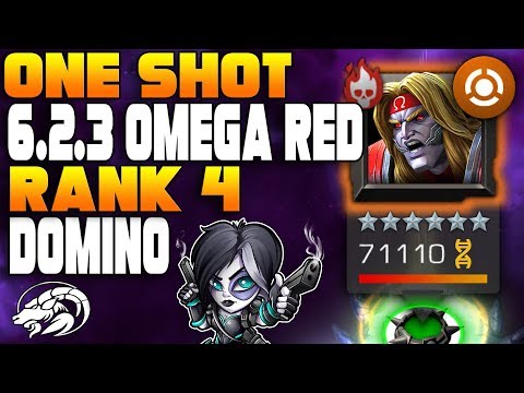 Chapter 6.2.3 Rank 4 Domino Solo Omega Red Final Boss | Marvel Contest Of Champions