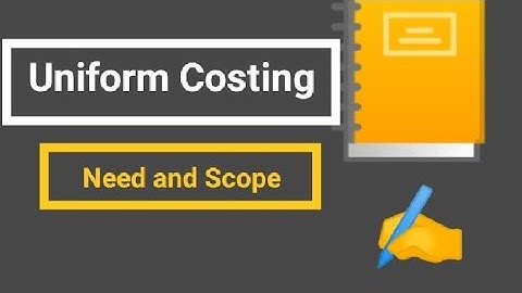 Uniform Costing
