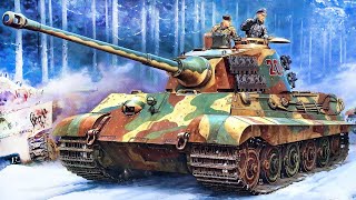Немецкий тяжелый танк Тигр II. Panzerkampfwagen Tiger Ausf.B -Tiger II Königstiger