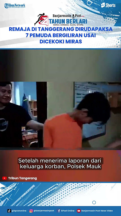 Remaja di Tanggerang Dicekoki Miras Lalu Dirudapaksa 7 Pemuda Bergiliran Usai Pacarnya Pergi