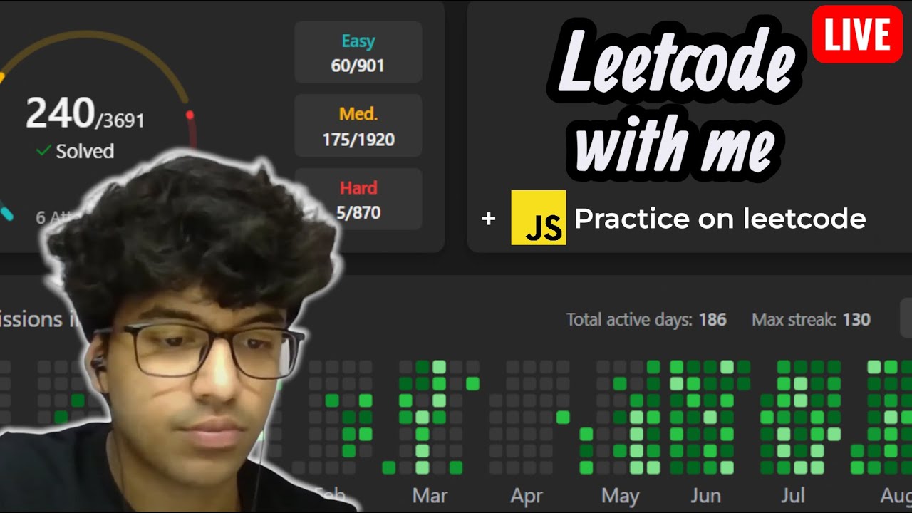 Leetcode grind + exploring JS questions on leetcode | Day - 13 - YouTube