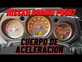 Como Programar El Cuerpo De Aceleracion O Throttle body  Al Nissan - Codigo P0507  ESPANOL