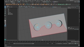 how to make a button in Maya 2019