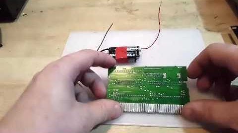 Replacing NES Batteries Without Losing Data
