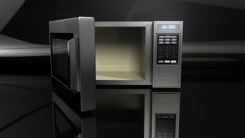 Maya Modeling Tutorial-modeling a microwave part-2