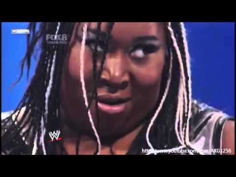 WWE Smackdown 5/6/11 Kharma attacks Alicia Fox HD