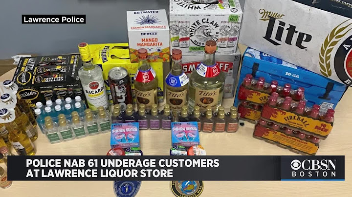 Lawrence Police Nab 61 Underage Customers At Liquor Store In 'Operation Fireball'