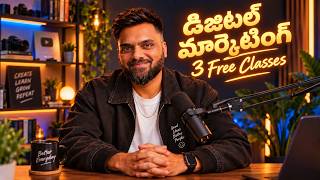 Digital Marketing Course in Hyderabad 2026 | Telugu + AI Training | Attend 3 FREE Classes